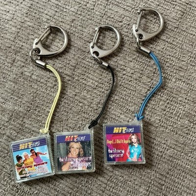 Lot 3 Hit Clips Music Cartridges Britney Spears Stronger I m not a girl & oops 