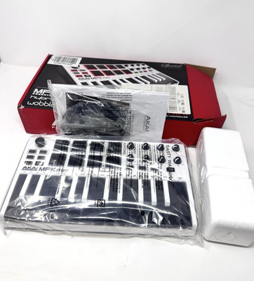 Akai MPK Mini MPC Essentials Hybrid 3 Wobble Special Edition White NEW OPEN BOX