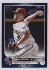 2022 Topps Update Royal Blue Ian Kennedy #US134 06xp