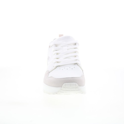 Skechers Uno Retro One 183020 Mens White Suede Lifestyle Sneakers Shoes - Picture 3 of 8