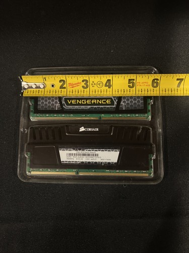 Corsair VENGEANCE 16GB 2x8GB DDR3 1600MHZ CMZ16GX3M2A1600C9 GAMING RAM - Afbeelding 9 van 10