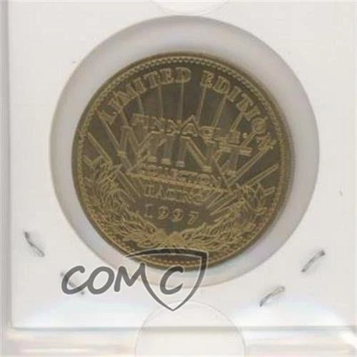 1997 Pinnacle Mint Coins Brass Ward Burton #19 - Image 2 of 2