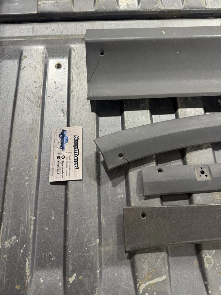 1989-1993 DODGE RAM 150 D250 W350 1-го поколения серый комплект отделки хедлайнера - Изображение 2 из 4