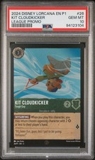 2024 DISNEY LORCANA EN P1-PROMO LEAGUE PROMO KIT CLOUDKICKER - TOUGH GUY PSA 10