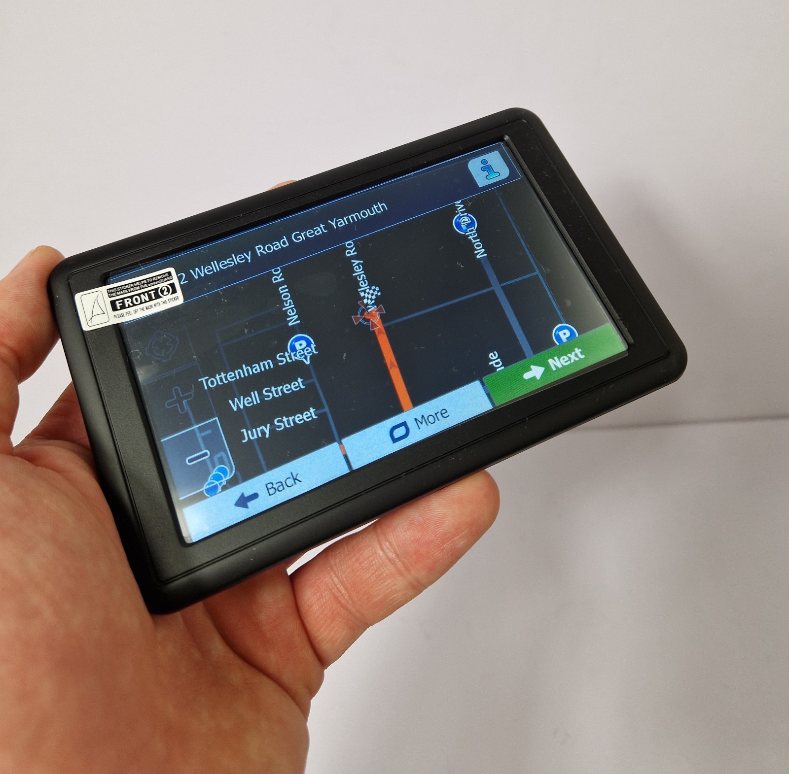 5 Inch Sat Nav, HD Touch Screen GPS Navigation for Cars Trucks with UK and UE image 7