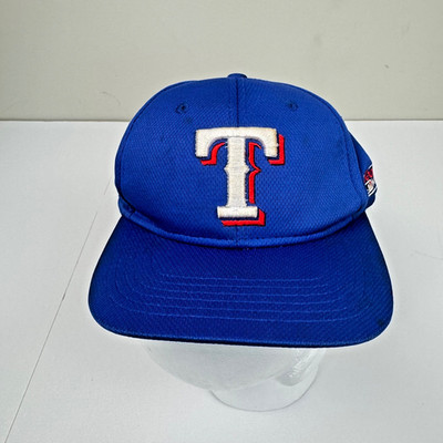 Texas Rangers Baseball Cap Youth Size Adjustable Hat Blue Team MLB OC Sports