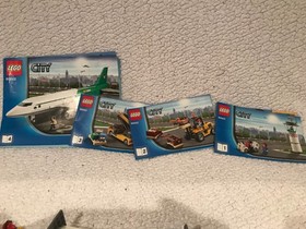 LEGO City Cargo Terminal 60022 99.9% COMPLETE all Minifigs & Instructions