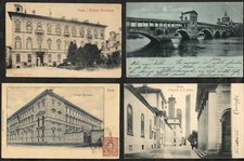 PAVIA - lotto di 4 cartoline - F/P - epoca - (CARTLOR 185)