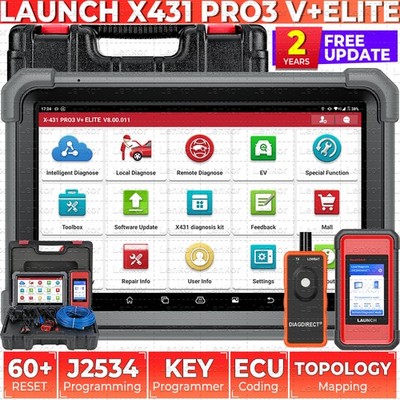 2026 LAUNCH X431 PRO3S+ Elite PRO5 Car Diagnostic Scanner Programming ECU Coding