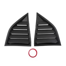 Side Window Louvers Shutter Trim Cover For Dodge Challenger 2008-2022 Pair