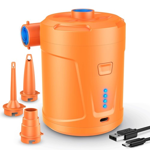 Pompa Elettrica 5200mAh Pompa Elettrica per Materasso Gonfiabile può essere - Foto 8 di 24