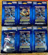 X6 Konami Yugioh Genesis Impact English 1st Edition 7-Card Blister Packs Sealed