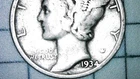 1934 Mercury Dime - Exact Coin Photographed