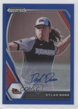 2021 Panini Prizm Draft Picks Blue Prizm Auto 92/99 Dylan Dodd #PDP96 Auto nd3
