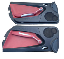 ?? Mercedes SLK R171 04-08 Türverkleidung Türpappe Rechts Links ROT Leder *FE6 ?? Mercedes SLK R171 04-08 Türverkleidung Türpappe Rechts Links ROT Leder *FE6