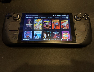 Valve Steam Deck LCD 512GB with 1tb sd card and case