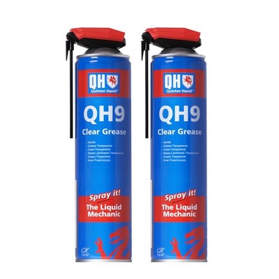 Mehrzweck Klar Sprühfett Hochleistungsschmierstoff Groß 600ml x2