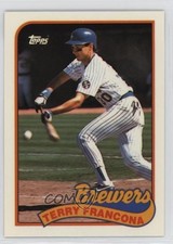 1989 Topps Traded Box Set Collector's Edition (Tiffany) Terry Francona #35T 0b7