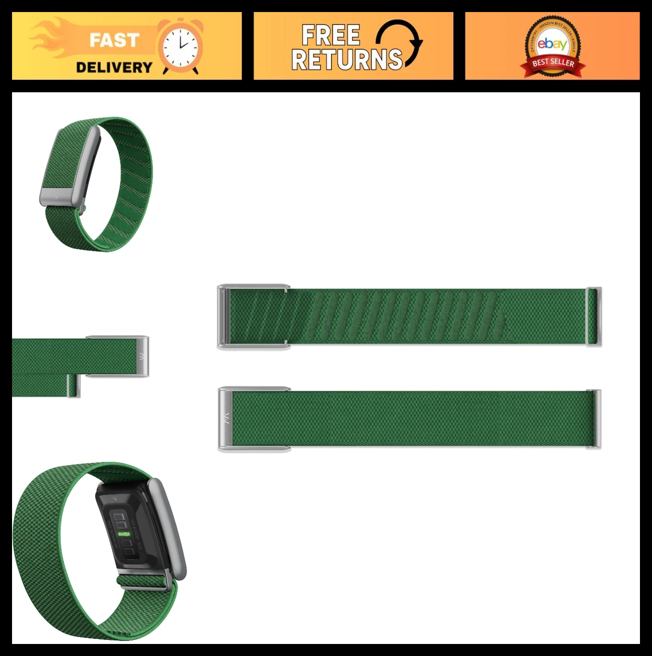 Performance Knit Accessory for Health & Fitness Wearable - WHOOP 5.0/MG SuperKni