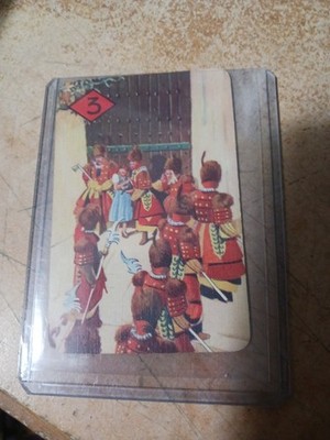 Wizard Of Oz  1940 Castell  Red And Black  Number 3