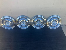 Vintage 1955 1956 Ford Thunderbird Wire Hubcap Set 4 Vintage 1955 1956 Ford Thunderbird Wire Hubcap Set 4