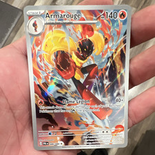 Armarouge Pokemon TCG (2023) SV Paldean Fates 086/084 Illus Rare Holo 140HP EN