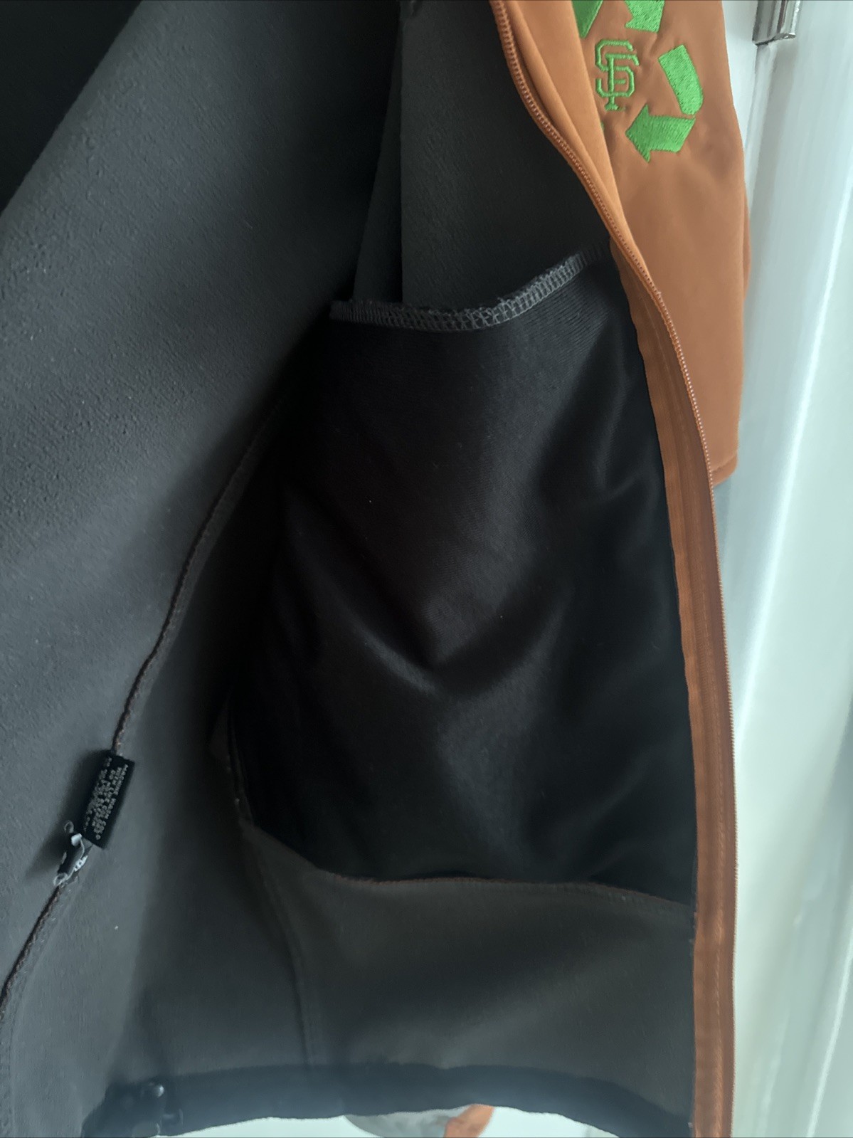 Tri Mountain Performance SF Giants Jacket Size S - image 8