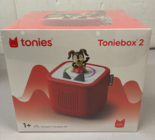 Toniebox 2 Audio Player Starter Set Playtime Puppy - Red - NEW