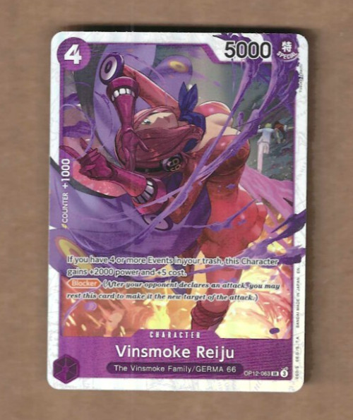 Vinsmoke Reiju OP12-063 Legacy of the Master Foil