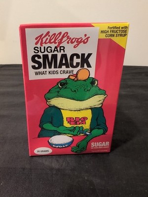 PopLife Killfrog s Sugar Smack Cereal Killers Vinyl Mini Figure Popaganda-Sealed
