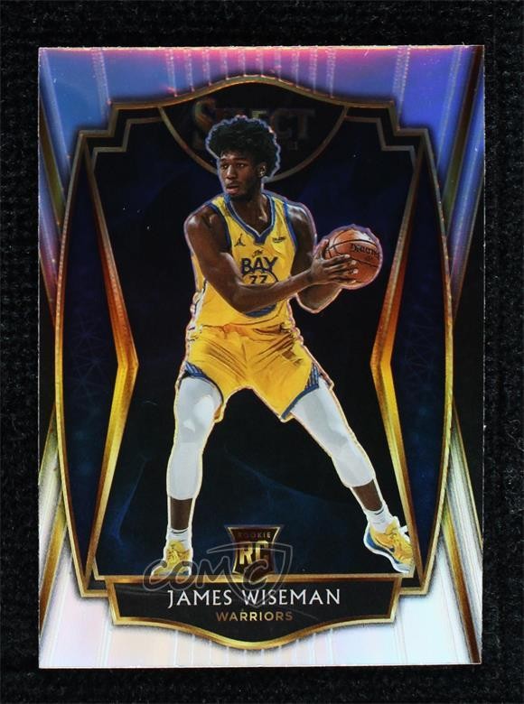 2020-21 Panini Select Premier Level Silver Prizm James Wiseman #184 1d0h