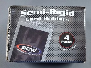 credit card rfid sleeve Semi-Rigid Card Holders (50) + Sleeves (100) Bundle – Card-Binder.com