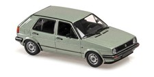 1:43 MINICHAMPS Volkswagen Golf Ii 4-Door Silver Green Metallic 940054190 Model