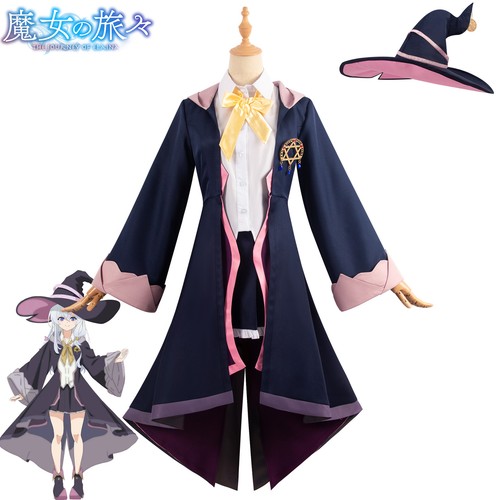 Elaina cosplay manga wandering witch Elaina character costume journey gift - Picture 28 of 28