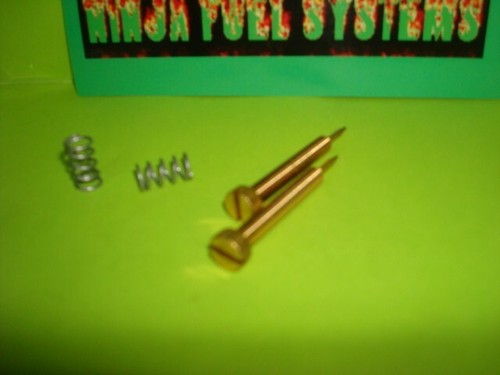 CARTER AVS CARBURETOR IDLE MIXTURE SCREW PR 10-32 X 1.870 W/ SPRINGS TYPE F - Picture 4 of 5