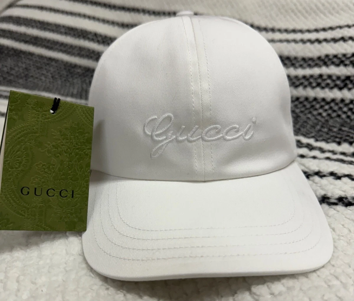 Gucci White Hats for Men for sale - eBay