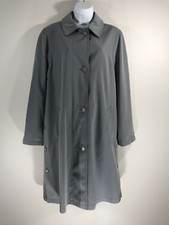 Kirsten Modedesign Grey Fully Lined Internal Pocket Lightweight Coat Size 12