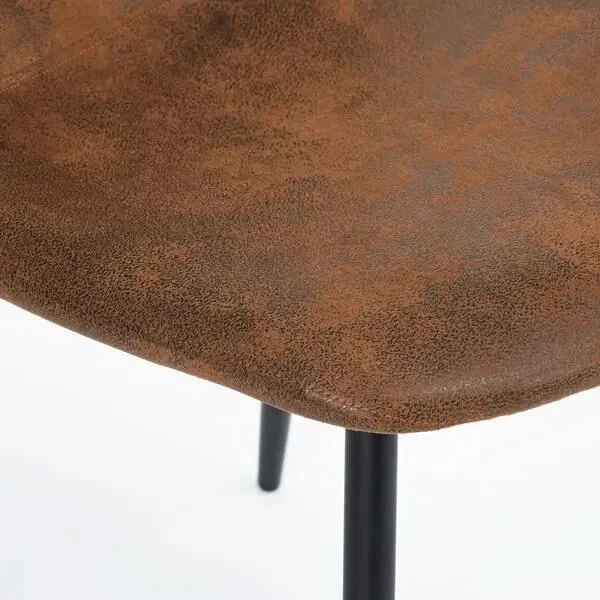 Chaises de Salle à Manger Confortable et Moderne Dossier Ergonomique - Photo 3/4