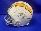 San Diego LaDainian Tomlinson 5 out of 21 COA Signed Full Size helmet