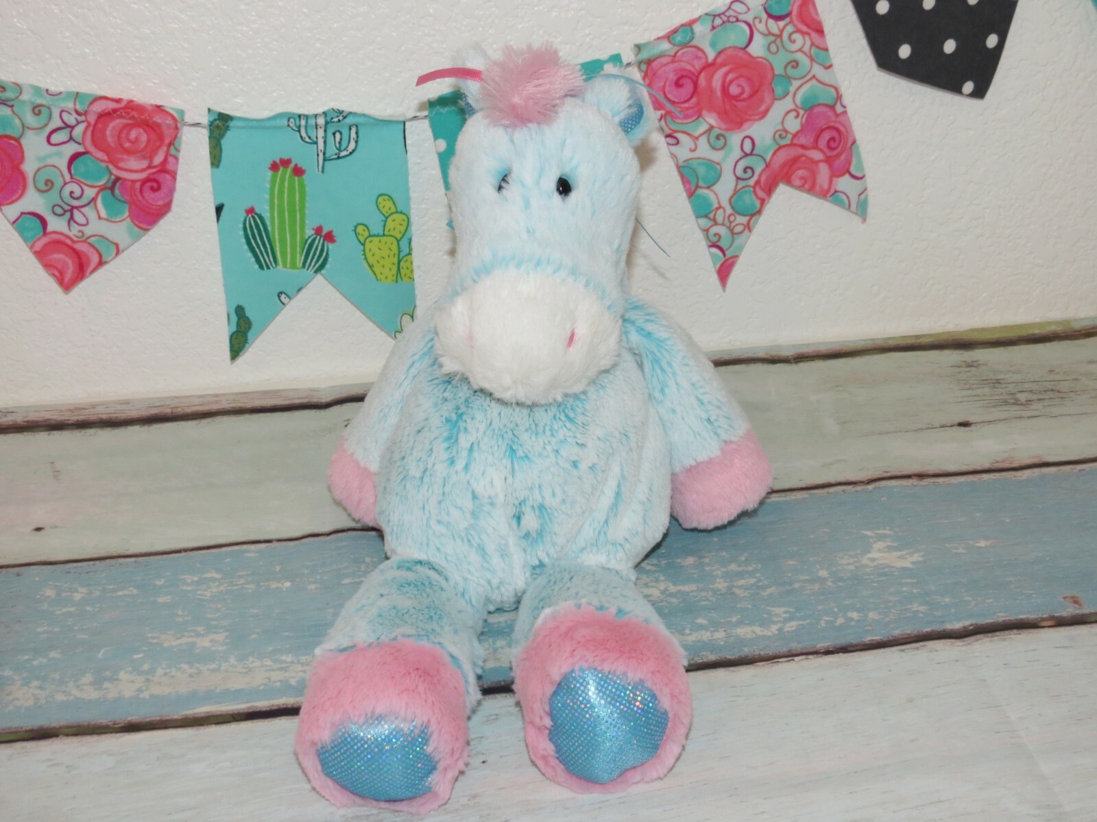 marshmallow junior happy horse soft toy