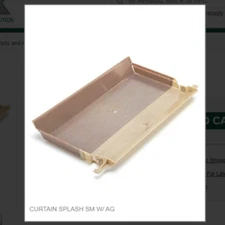 CURTAIN SPLASH SM W/ AG # 9051154-07