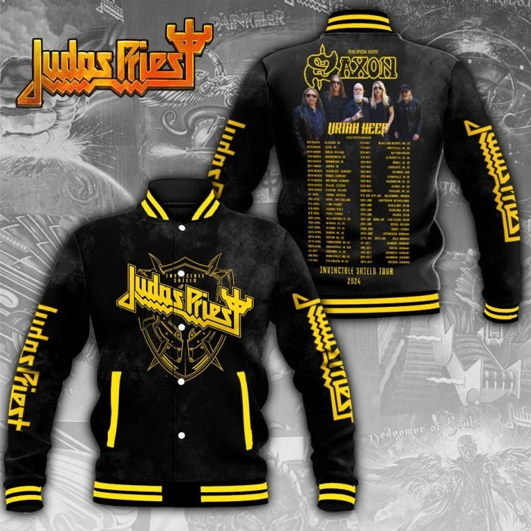 Judas Priest Varsity Jacket – Baseball Jacket