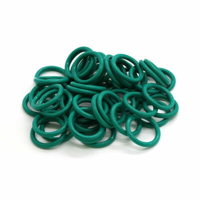 10x Green Viton FKM Fluorine Rubber O-Ring Oil Seals Washer C/S OD  5-50mm