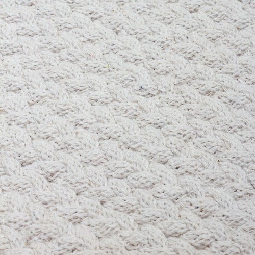 Patna White Reversible Rug - Durable, Eco-Friendly for Living Room Gift - Picture 6 of 9