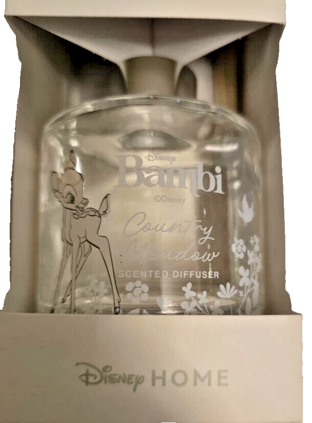 Disney Bambi Reed Diffuser- Country Meadow 100ml Glass Bottle Spring Scent