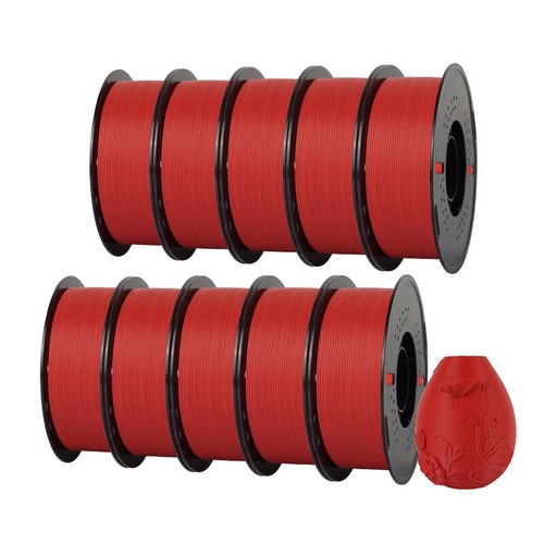 Kingroon 10KG PLA Matt PETG SILK High Speed 3D Drucker Filament 1,75mm 1KG Posten - Bild 54 von 76