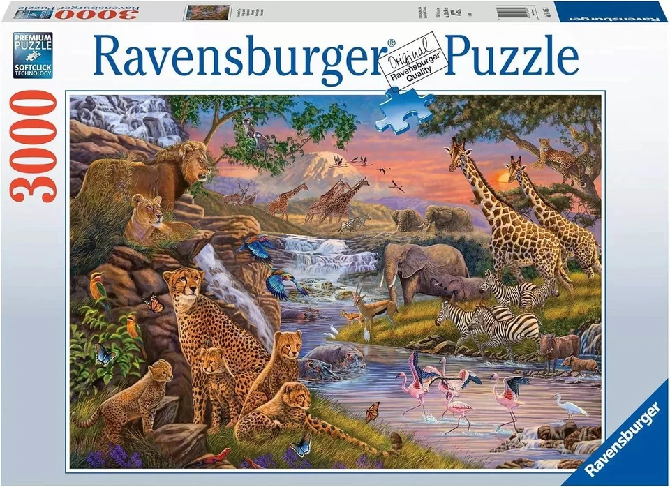 16465 Ravensburger Animal Kingdom Jigsaw Puzzle 3000pc Children Adult Age 12yrs