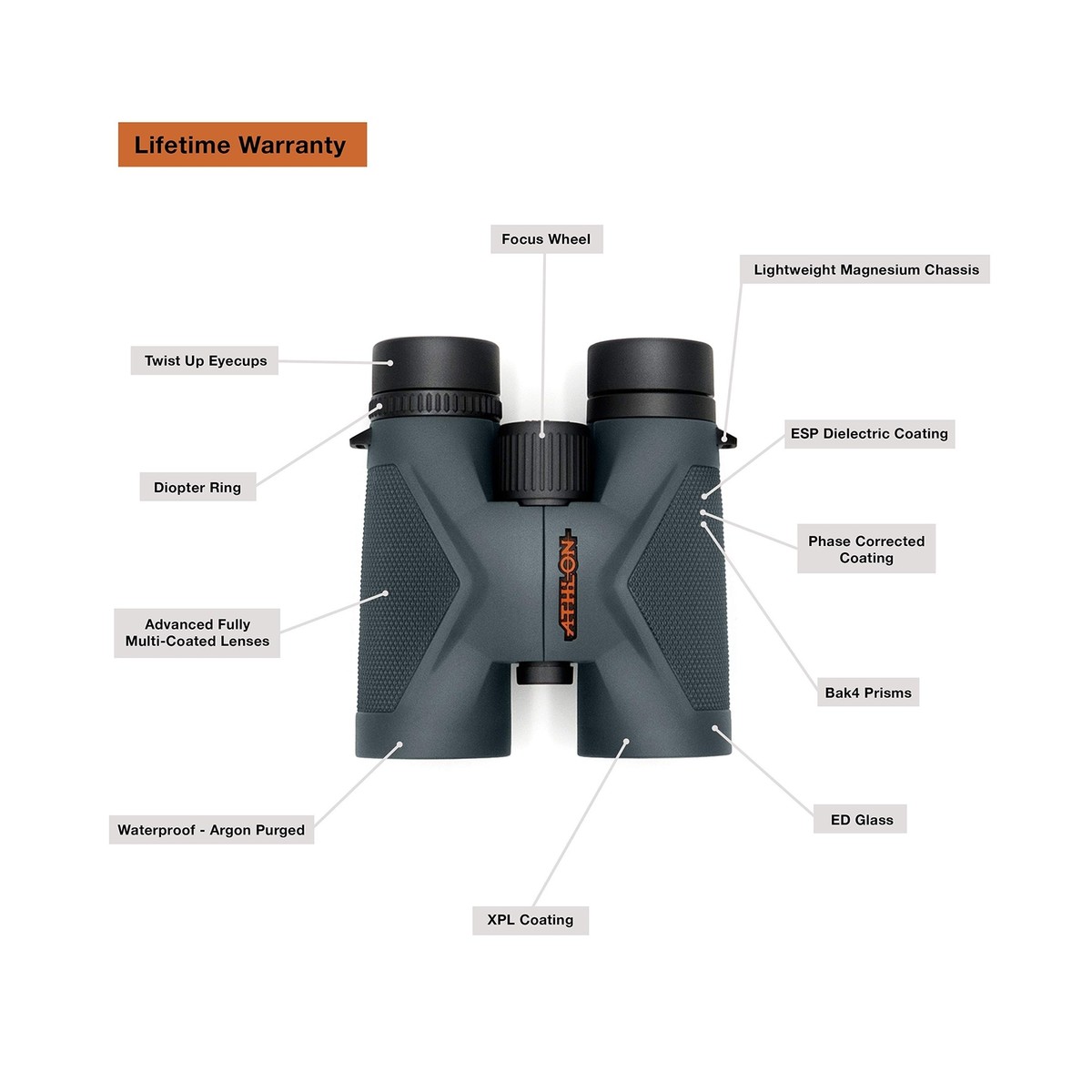 813869020160 UPC - Athlon Talos 12 X 50 Binoculars Green/Black Optics, | UPC Lookup