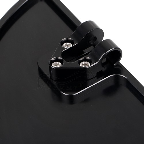Black Driver Rider Footboard Floorboards For Harley Electra Street Glide Softail - Picture 14 of 15