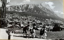 Cartolina Cortina d’Ampezzo Belluno Costumi Tipici Cadore viaggiata